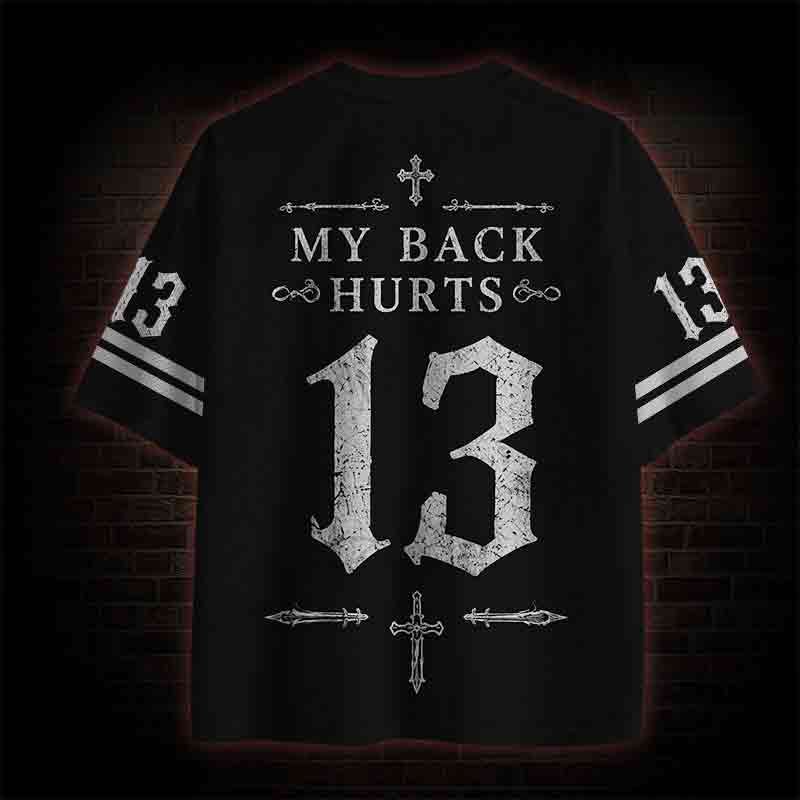 My Back Hurts Mesh Jersey