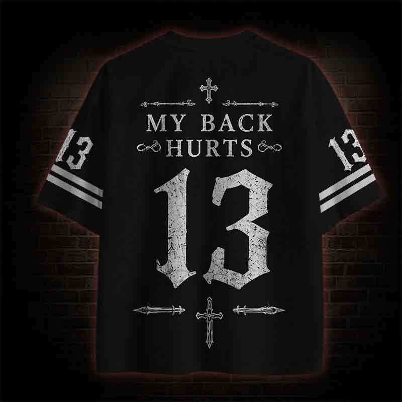 My Back Hurts Mesh Jersey