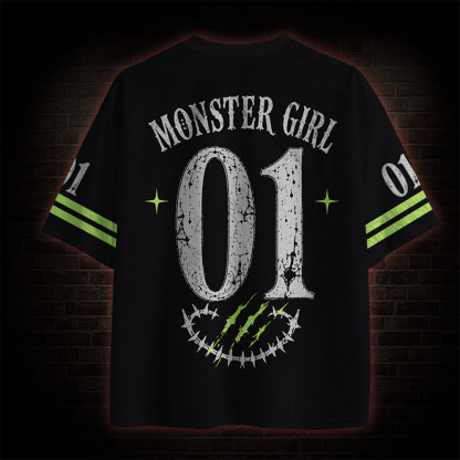 Cute Creepy Chaotic Mesh Jersey