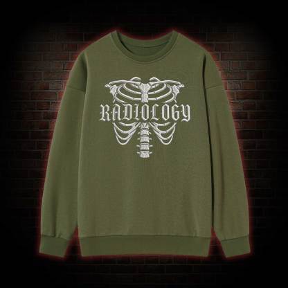 Radiology Embroidered Sweatshirt