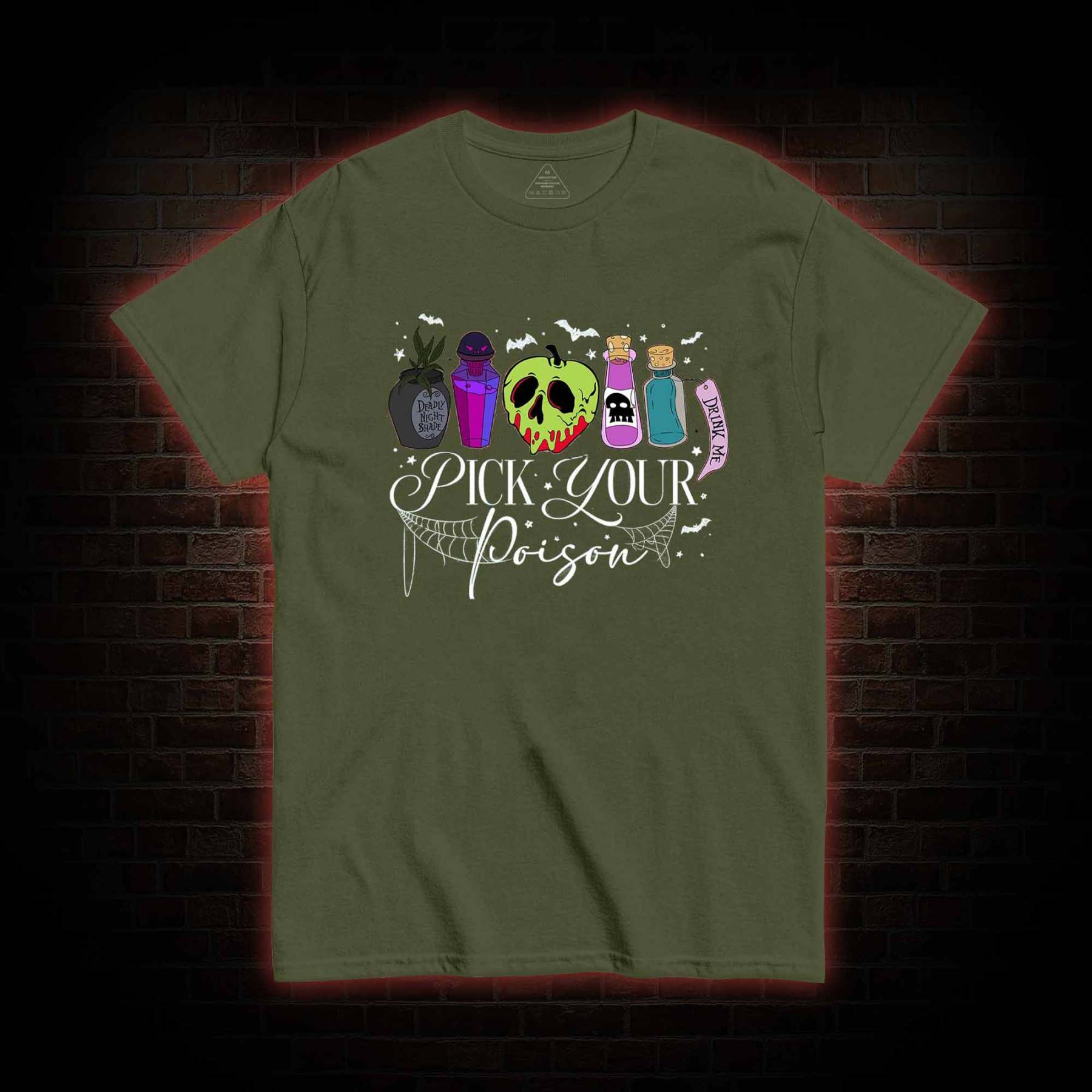 Pick Your Poison Halloween T-shirt