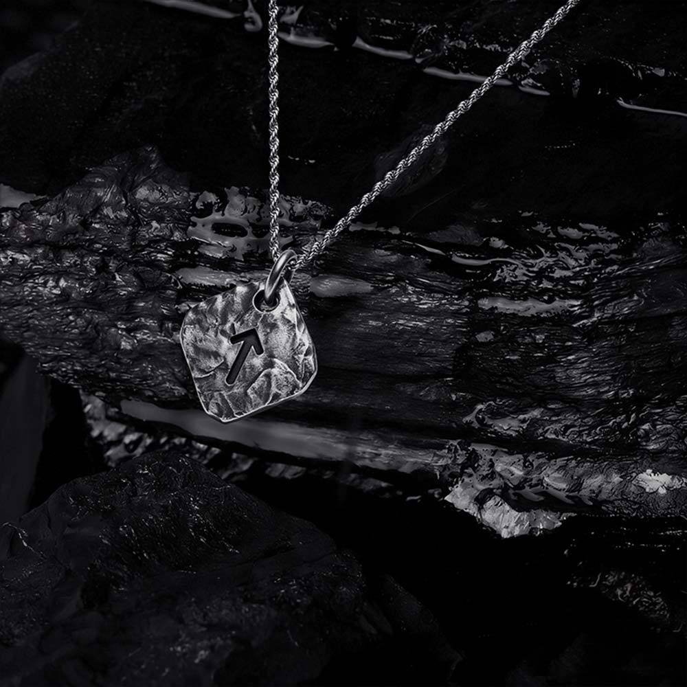  Tiwaz Rune Pendant Necklace