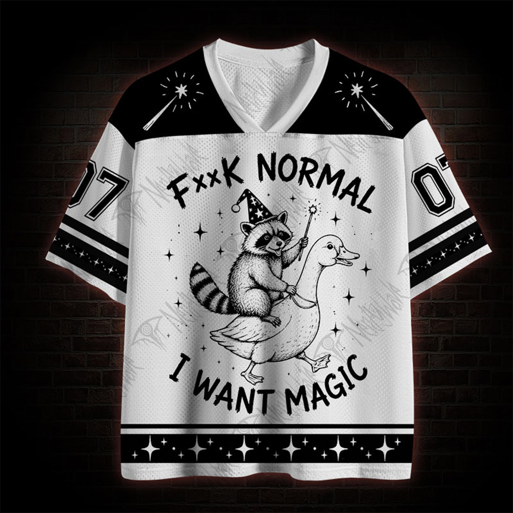 Fxxk Normal I Want Magic Mesh Jersey