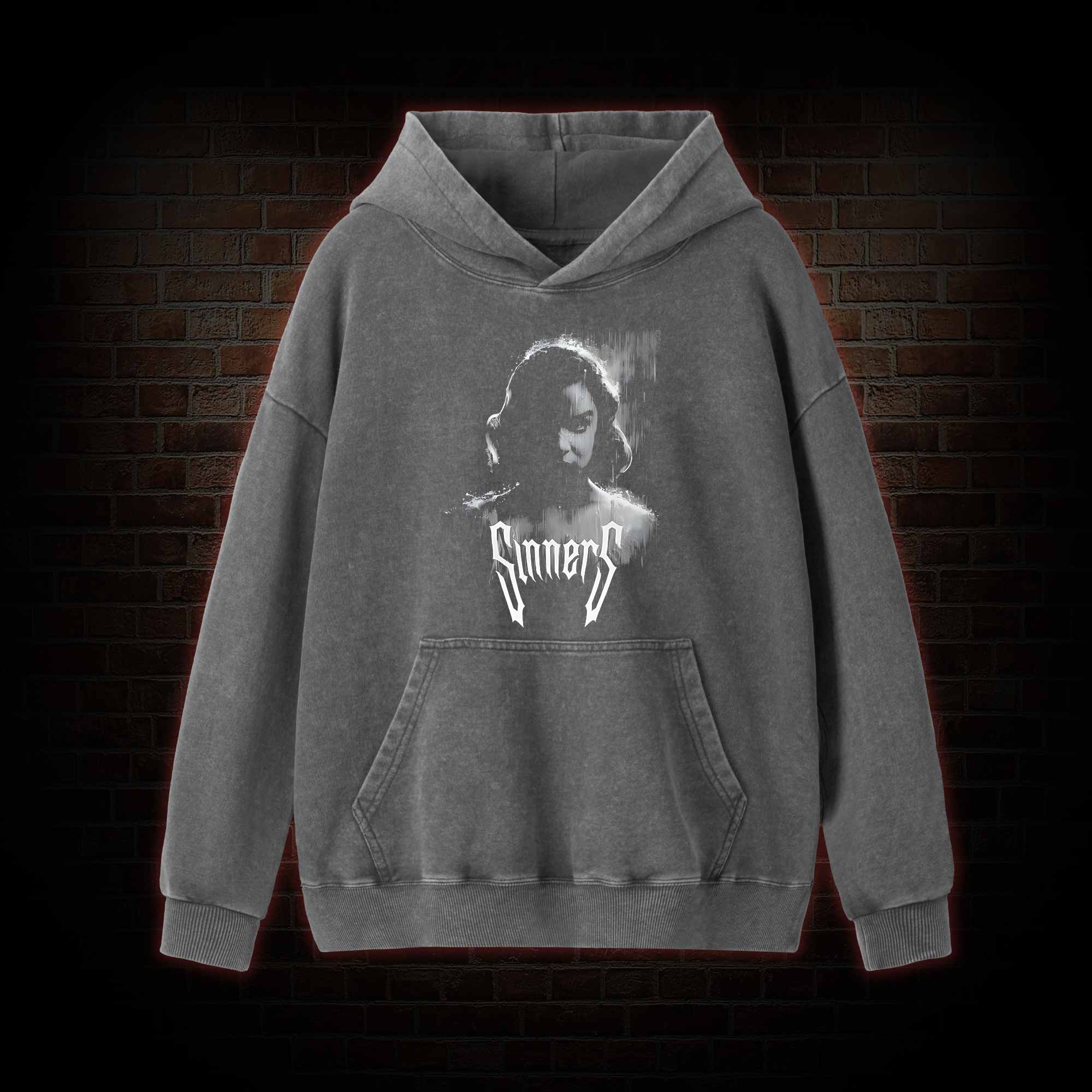 Dance with the Devil Washed Hoodie