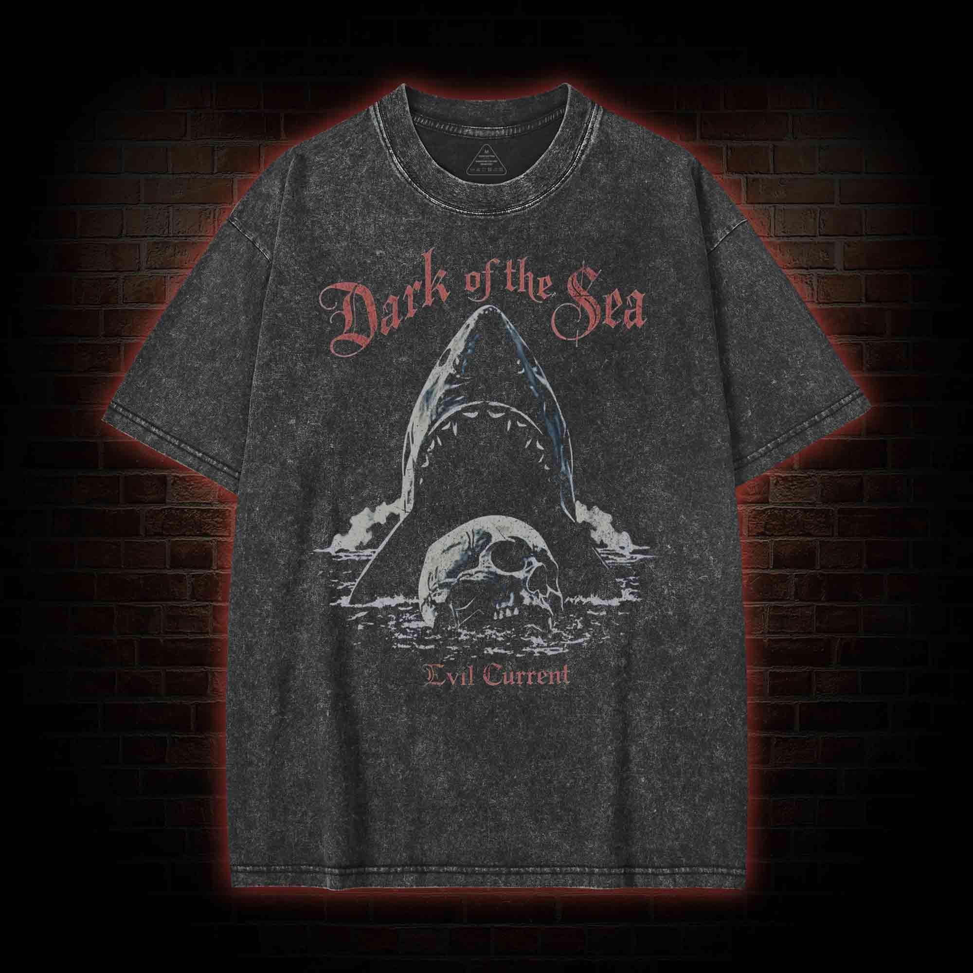 Dark of The Sea Washed T-shirt