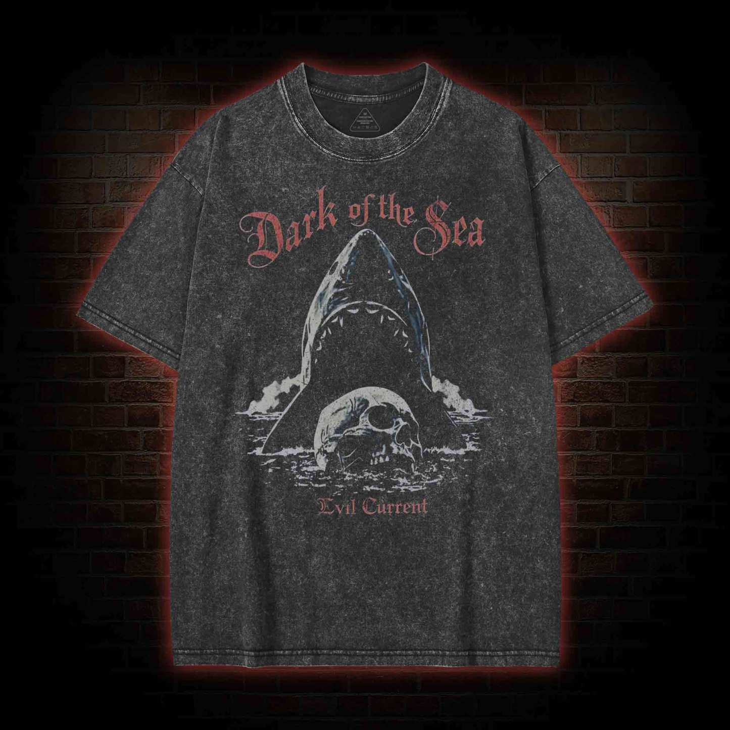 Dark of The Sea Washed T-shirt