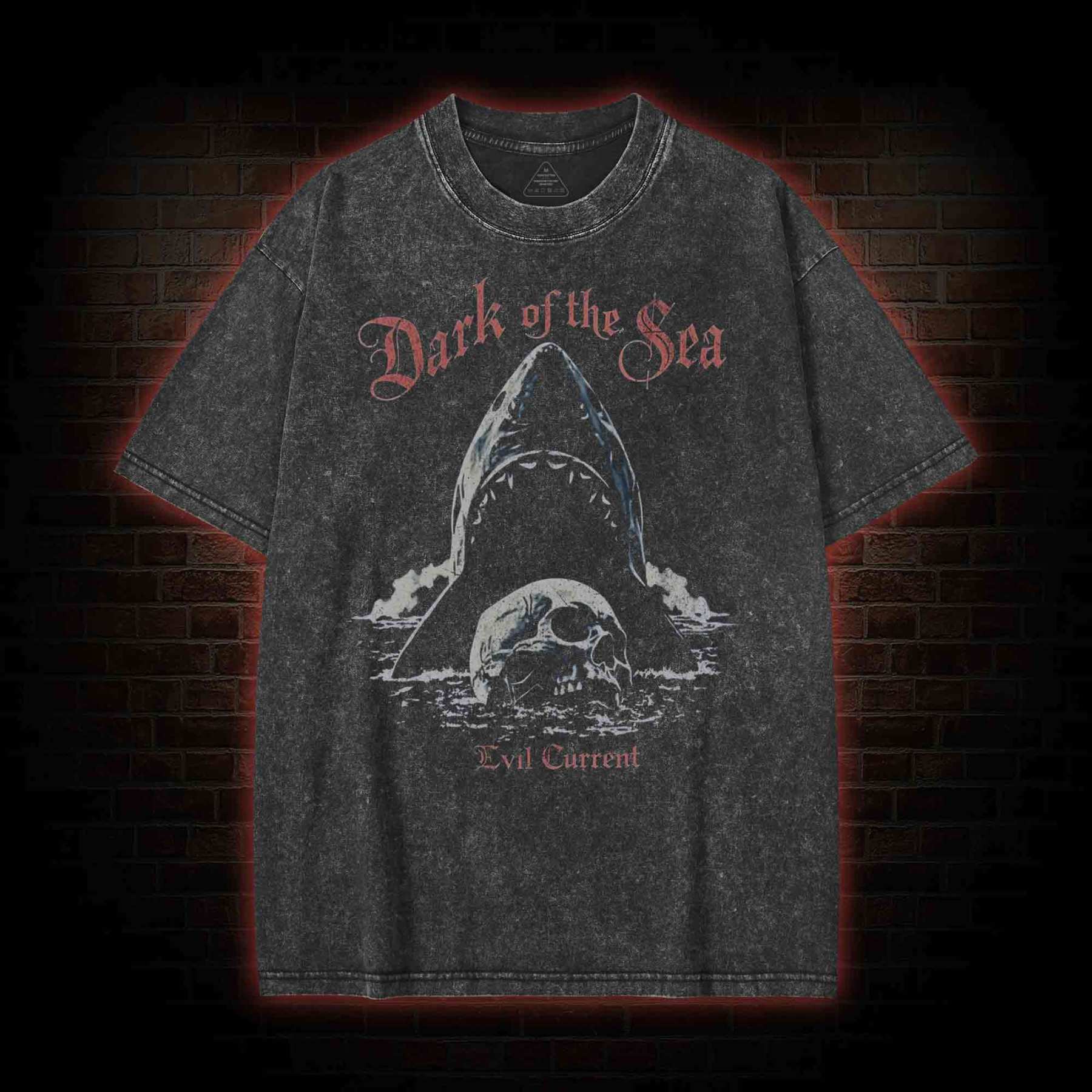 Dark of The Sea Washed T-shirt