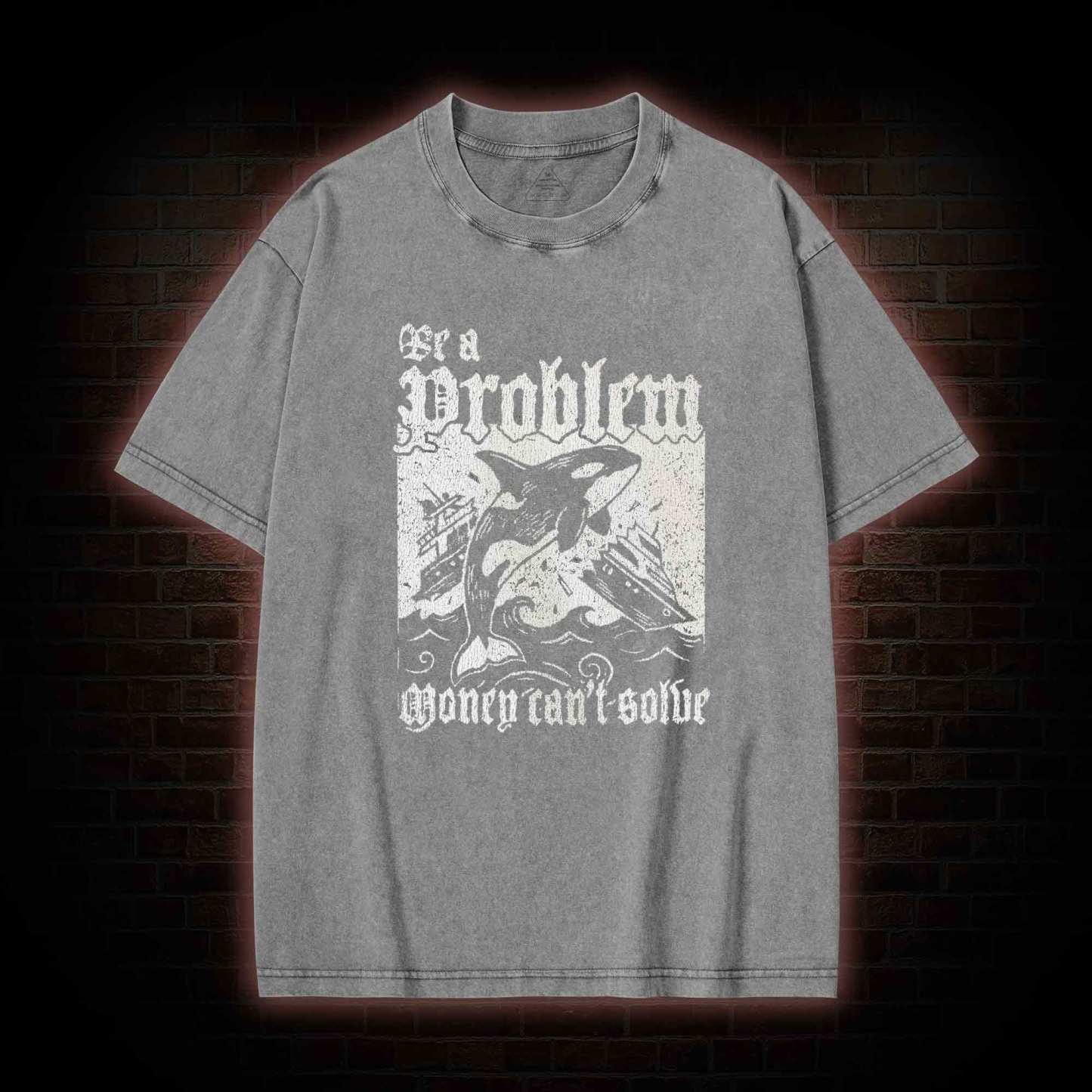 Be a Problem Washed T-shirt