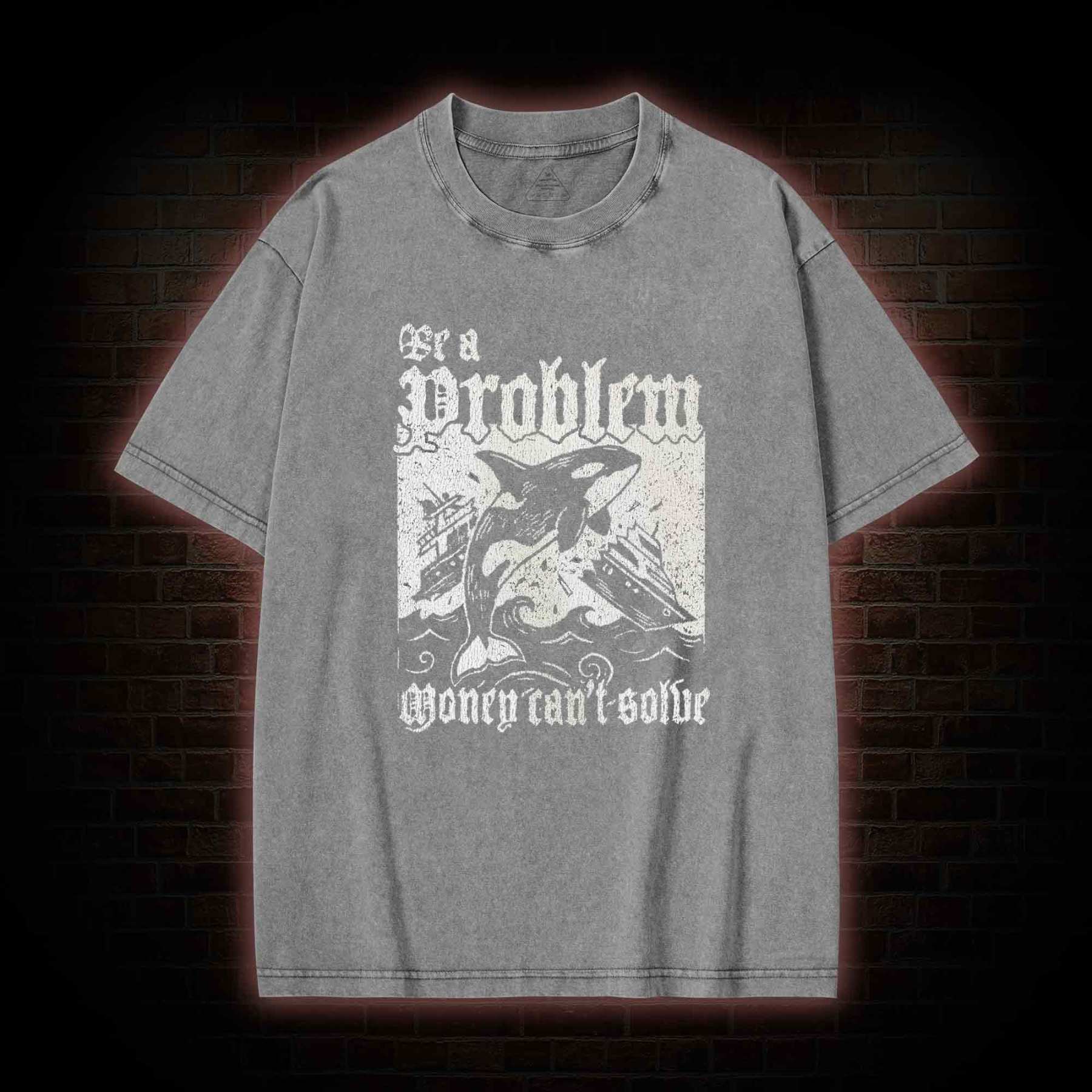 Be a Problem Washed T-shirt