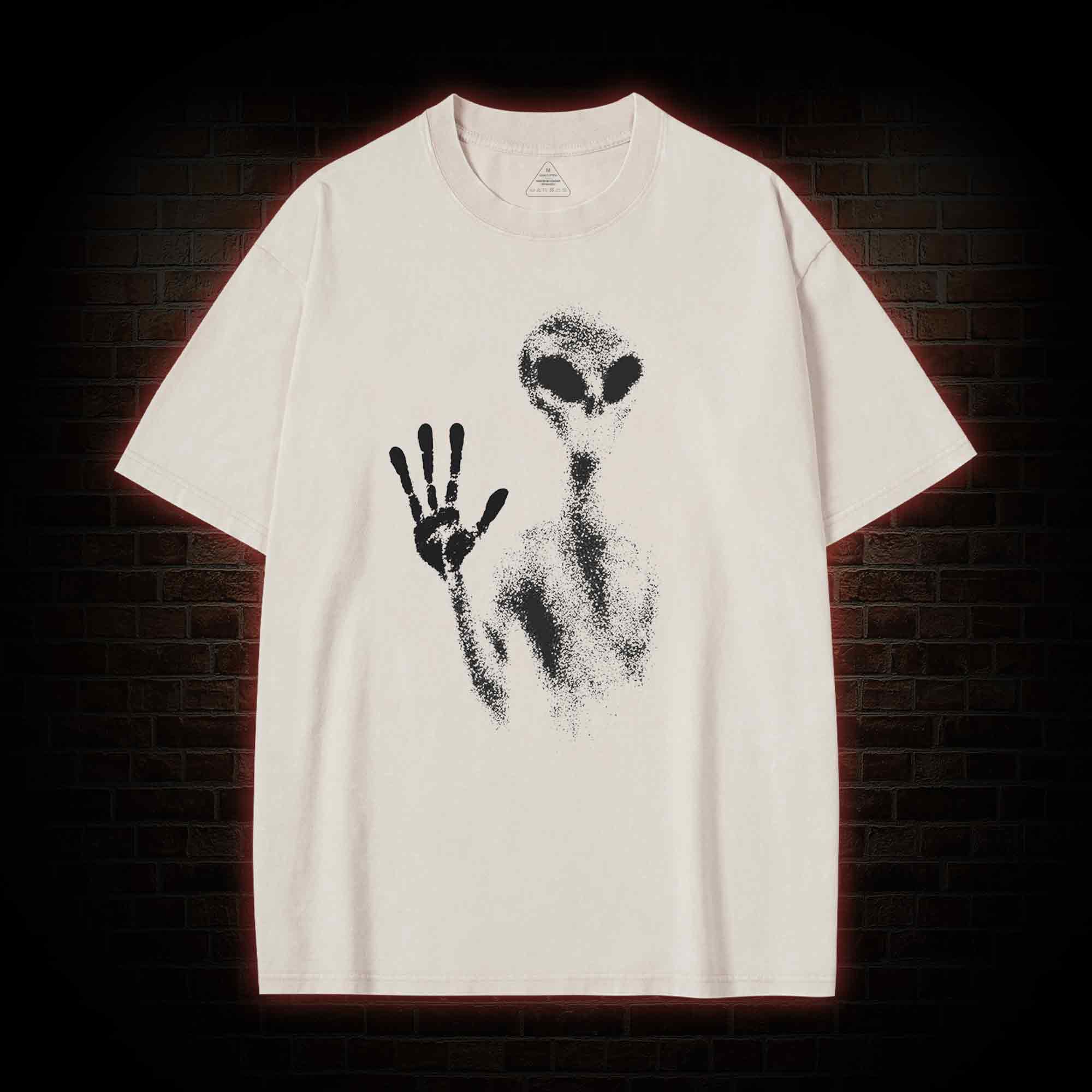 Retro UFO Washed T-shirt