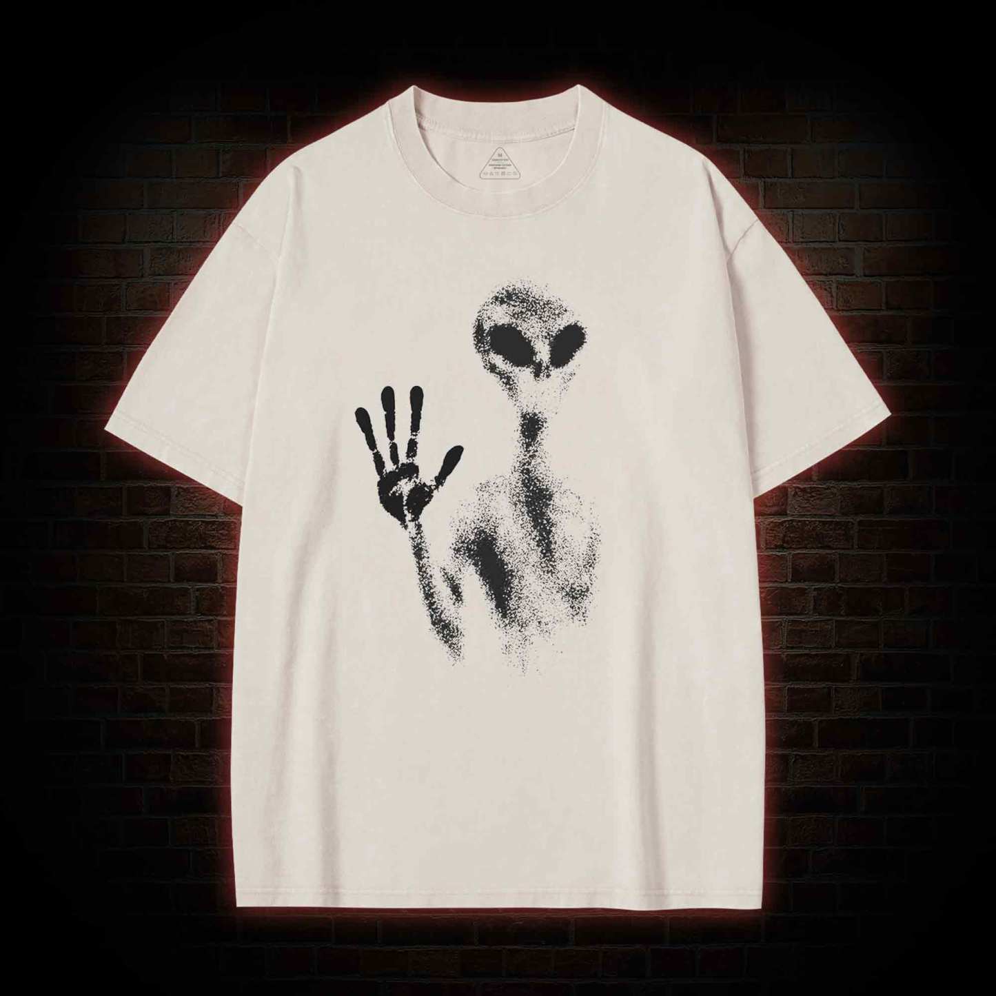 Retro UFO Washed T-shirt