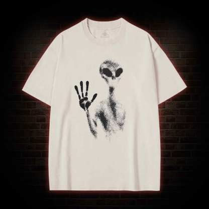 Retro UFO Washed T-shirt