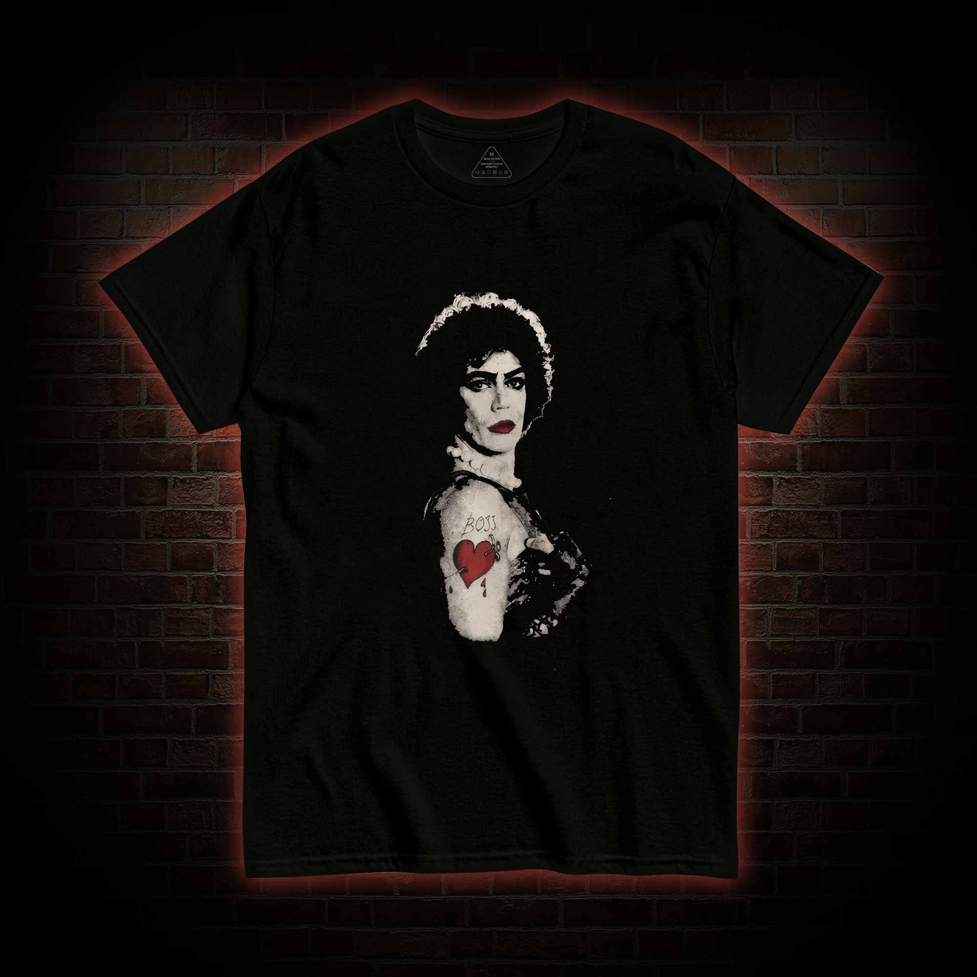 Vintage Boss Heart Tattoo T-shirt