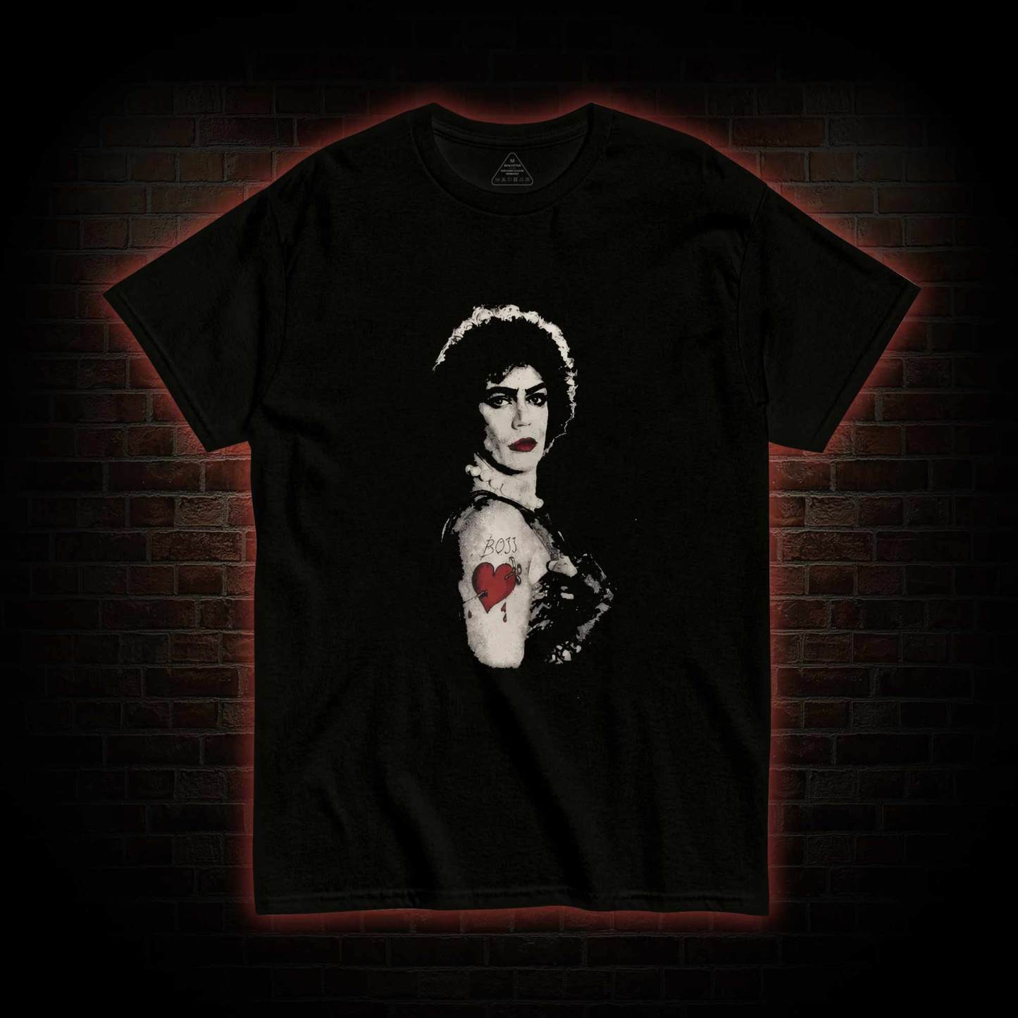 Vintage Boss Heart Tattoo T-shirt