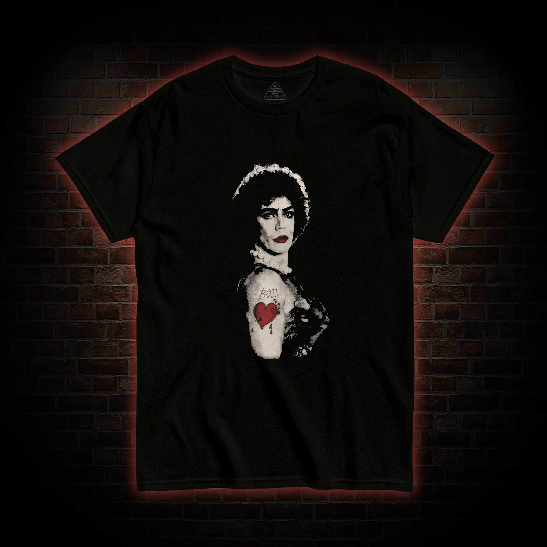 Vintage Boss Heart Tattoo T-shirt