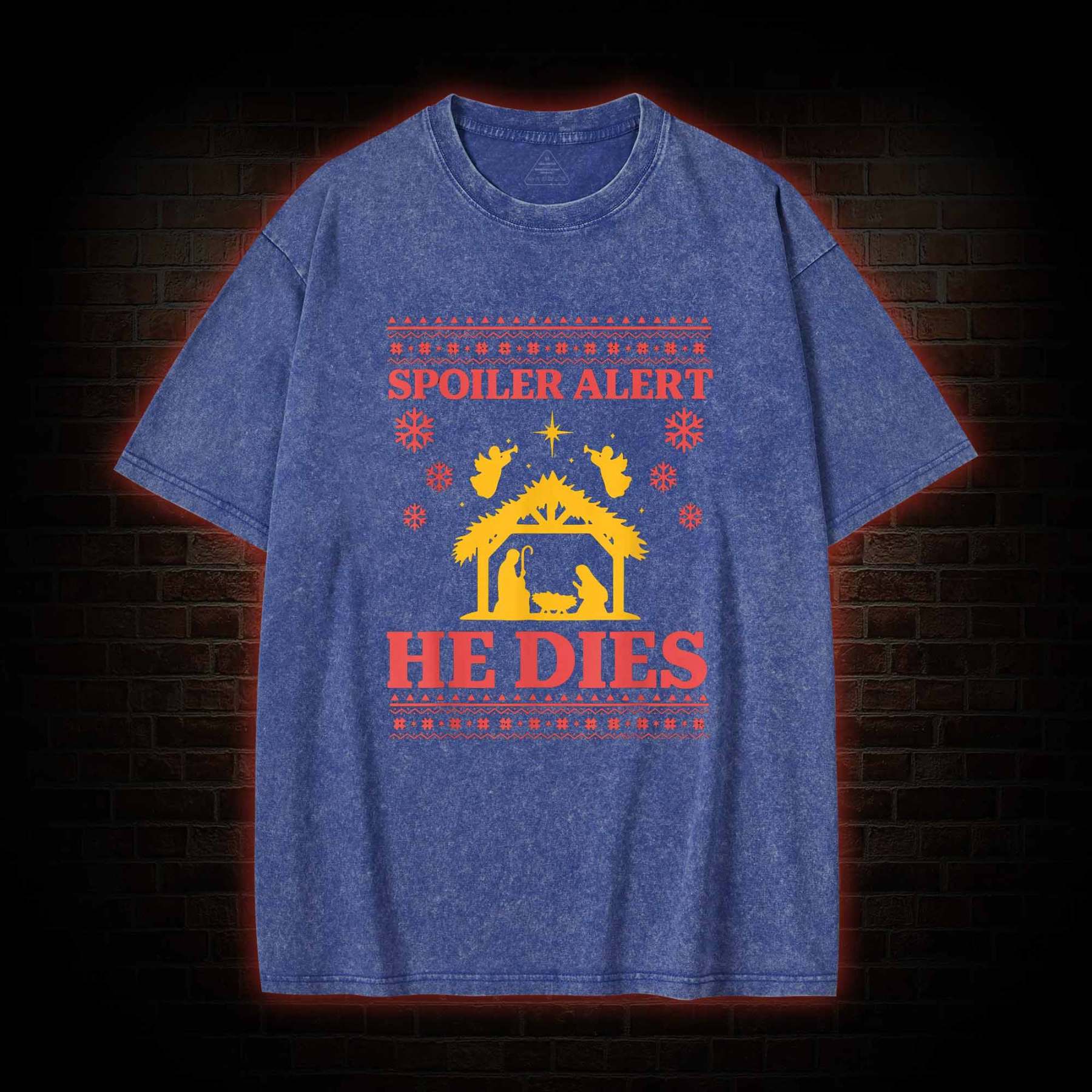 Spoiler Alert He Dies Washed T-shirt