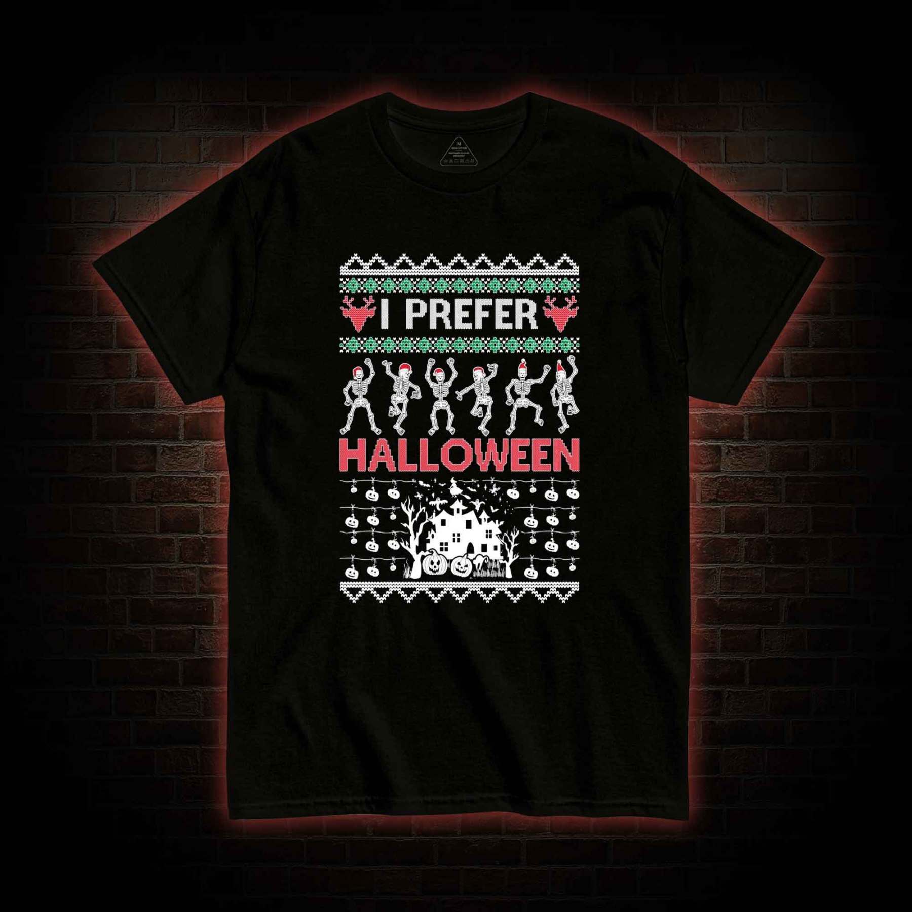 I Prefer Halloween T-shirt