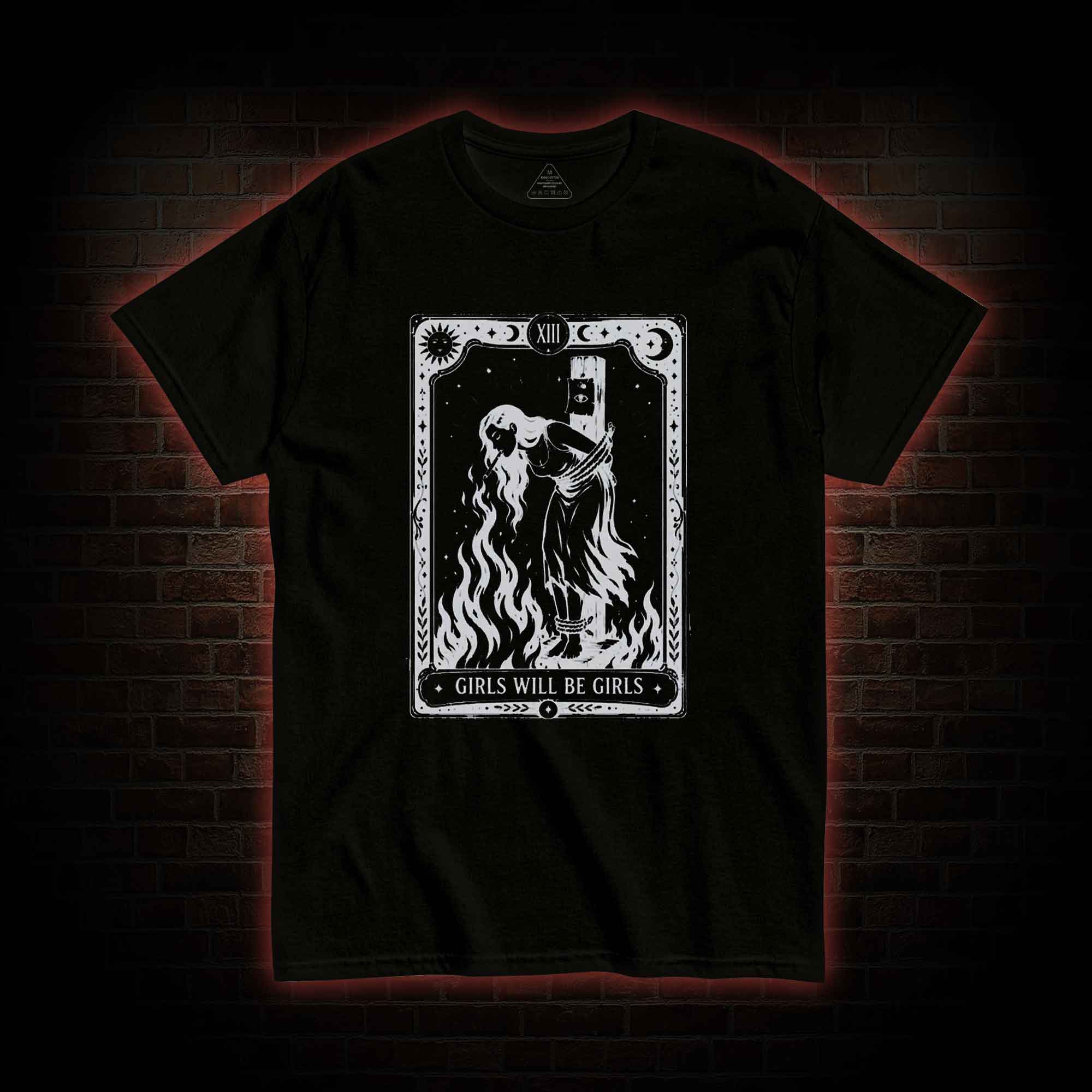 Girls Will be Girls Tarot T-shirt