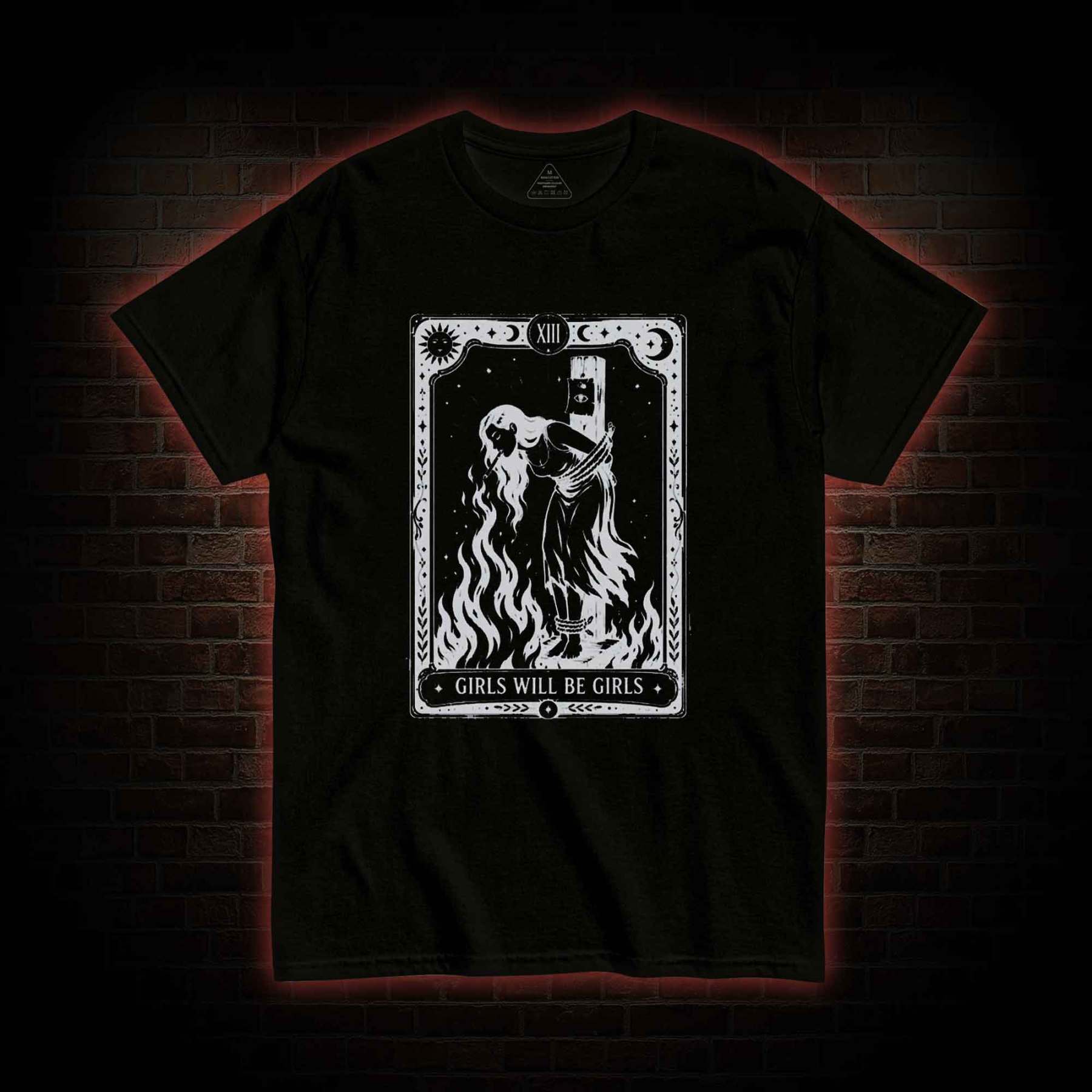 Girls Will be Girls Tarot T-shirt