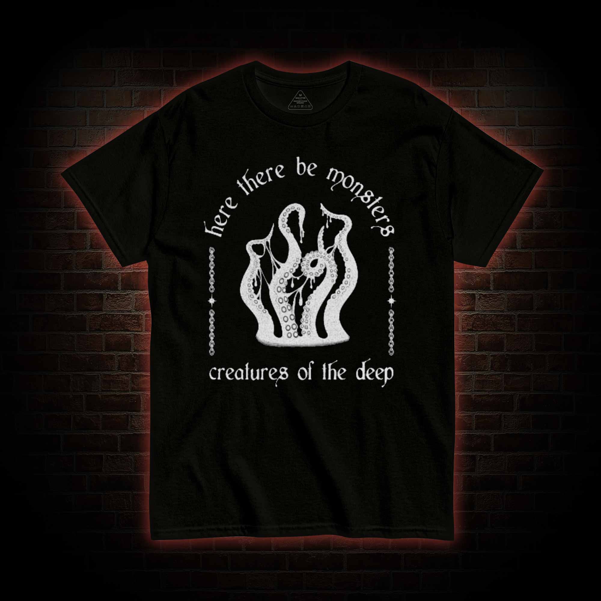 Here There Be Monsters T-Shirt 