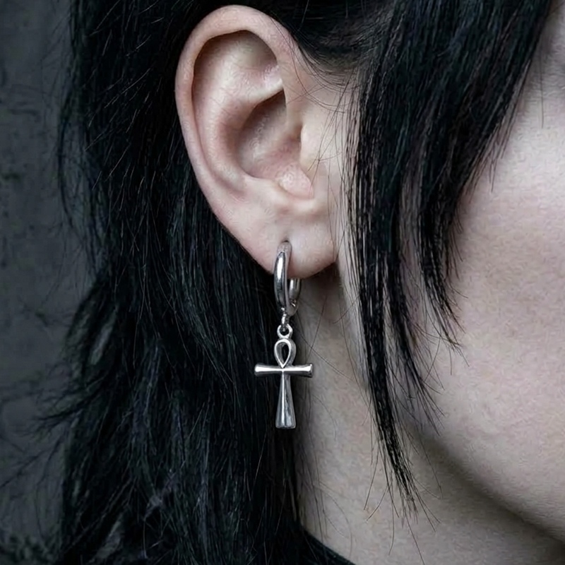 Ankh Earrings