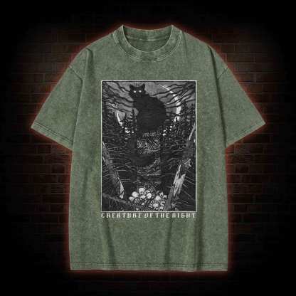 Creature of the Night Washed T-shirt