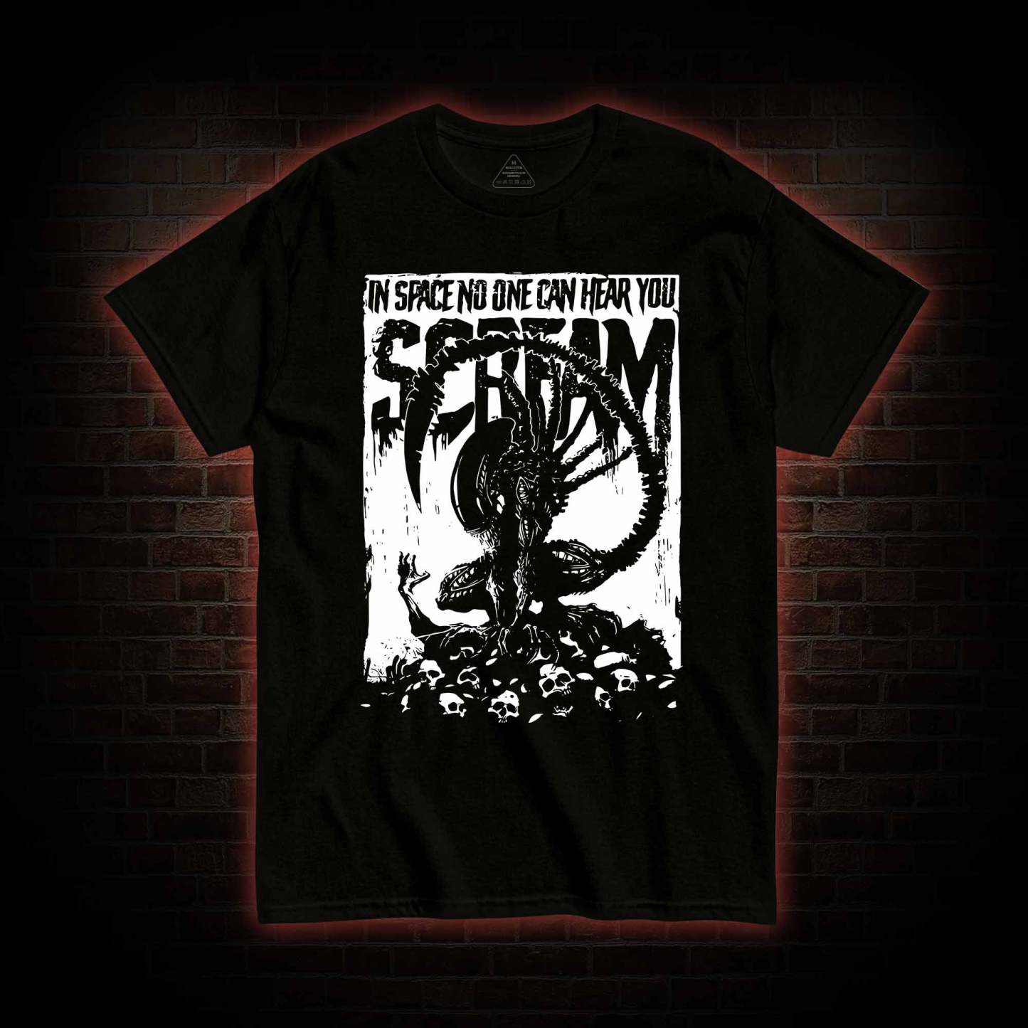 In Space No One Can Hear You Scream T-shirt