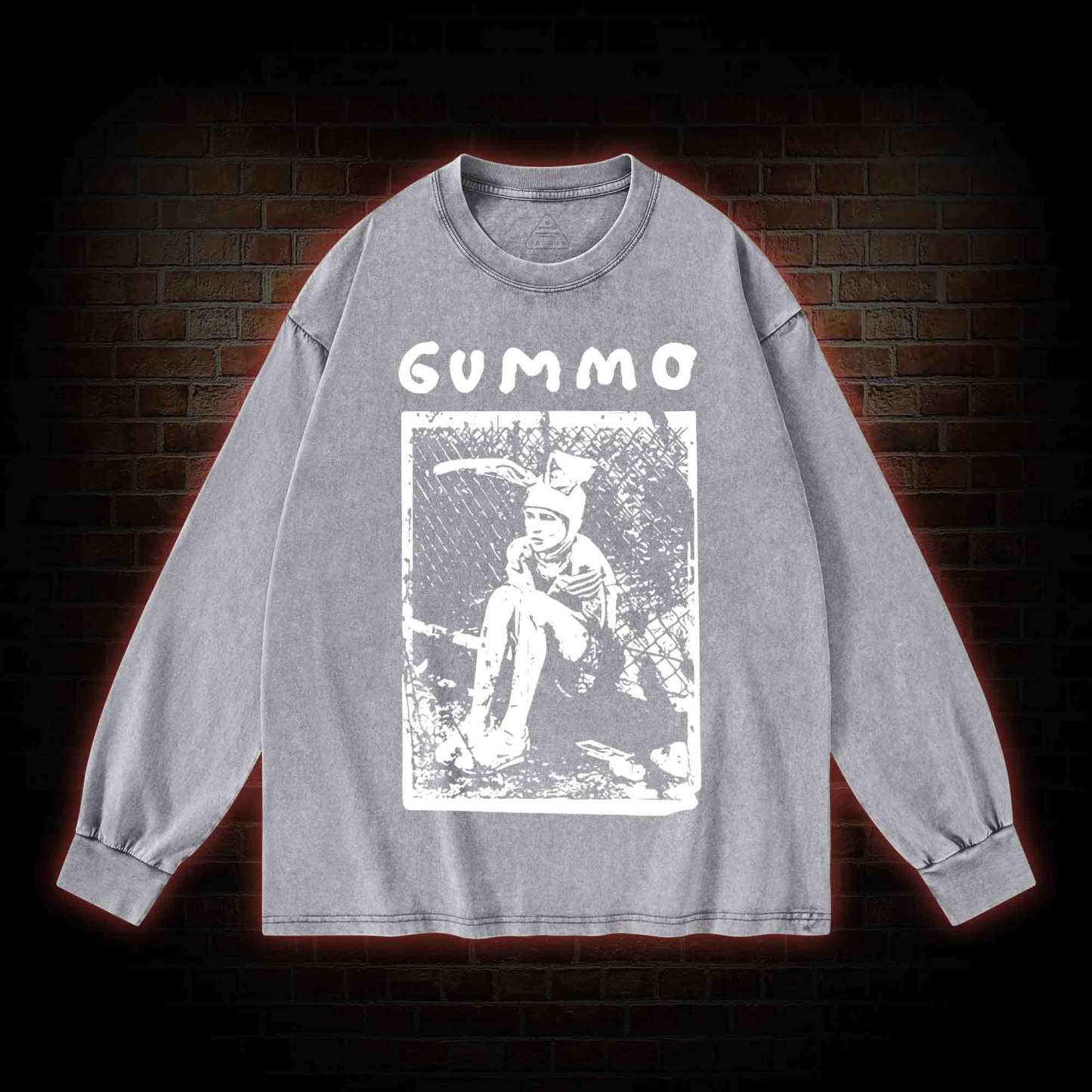 Gummo Washed Long-Sleeve T-shirt