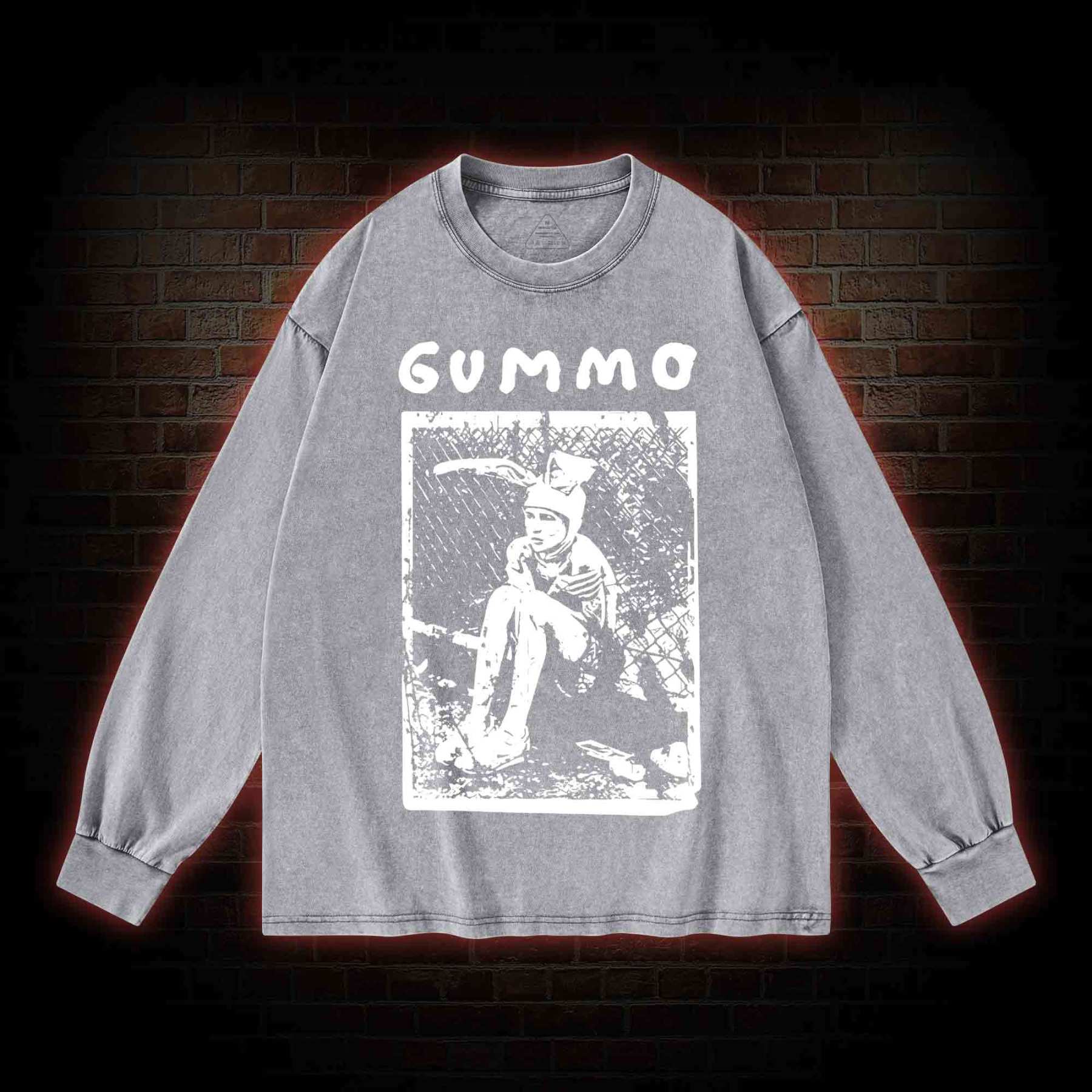 Gummo Washed Long-Sleeve T-shirt