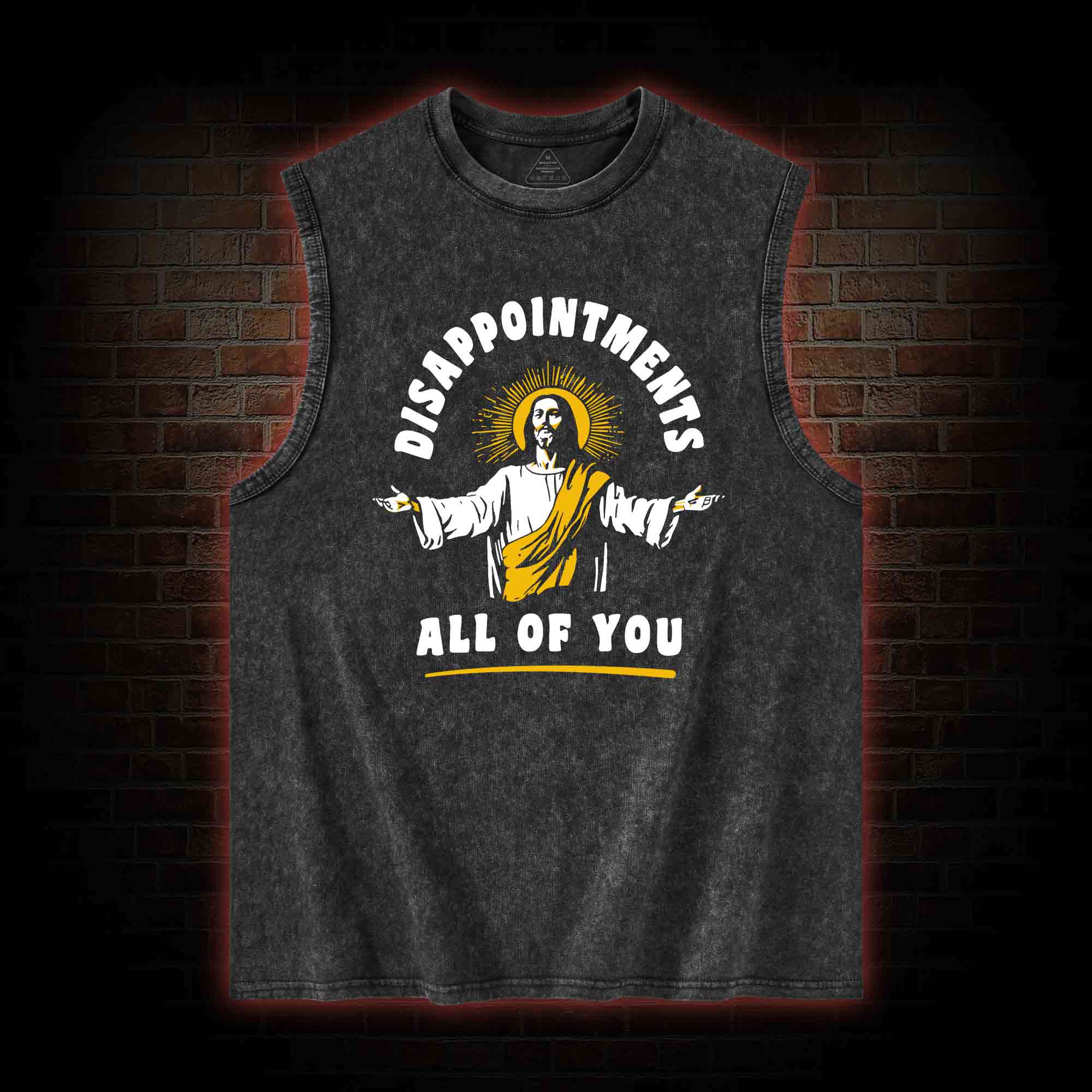 Disappointments All Of You Washed Tank Top