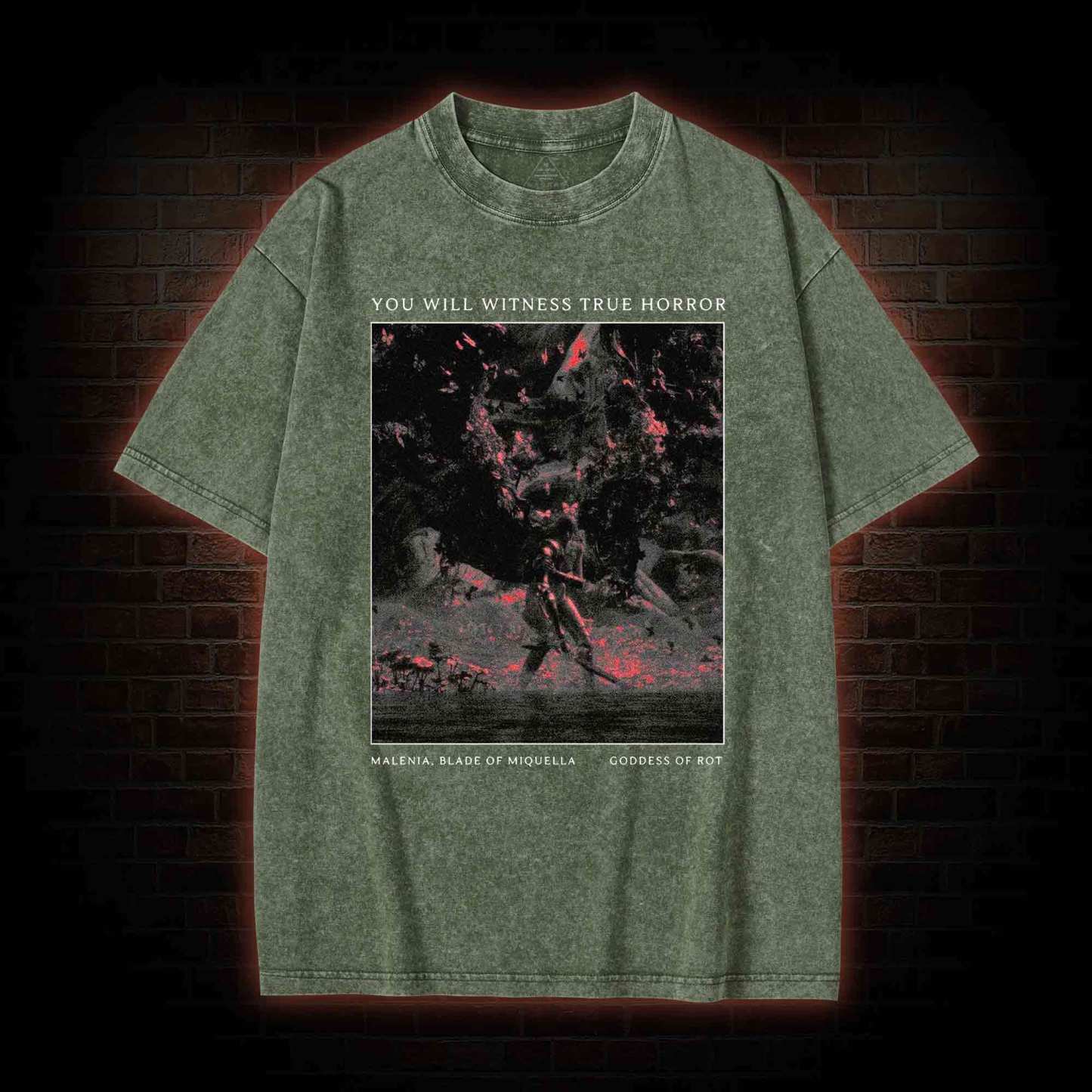 You Will Witness True Horror Washed T-shirt
