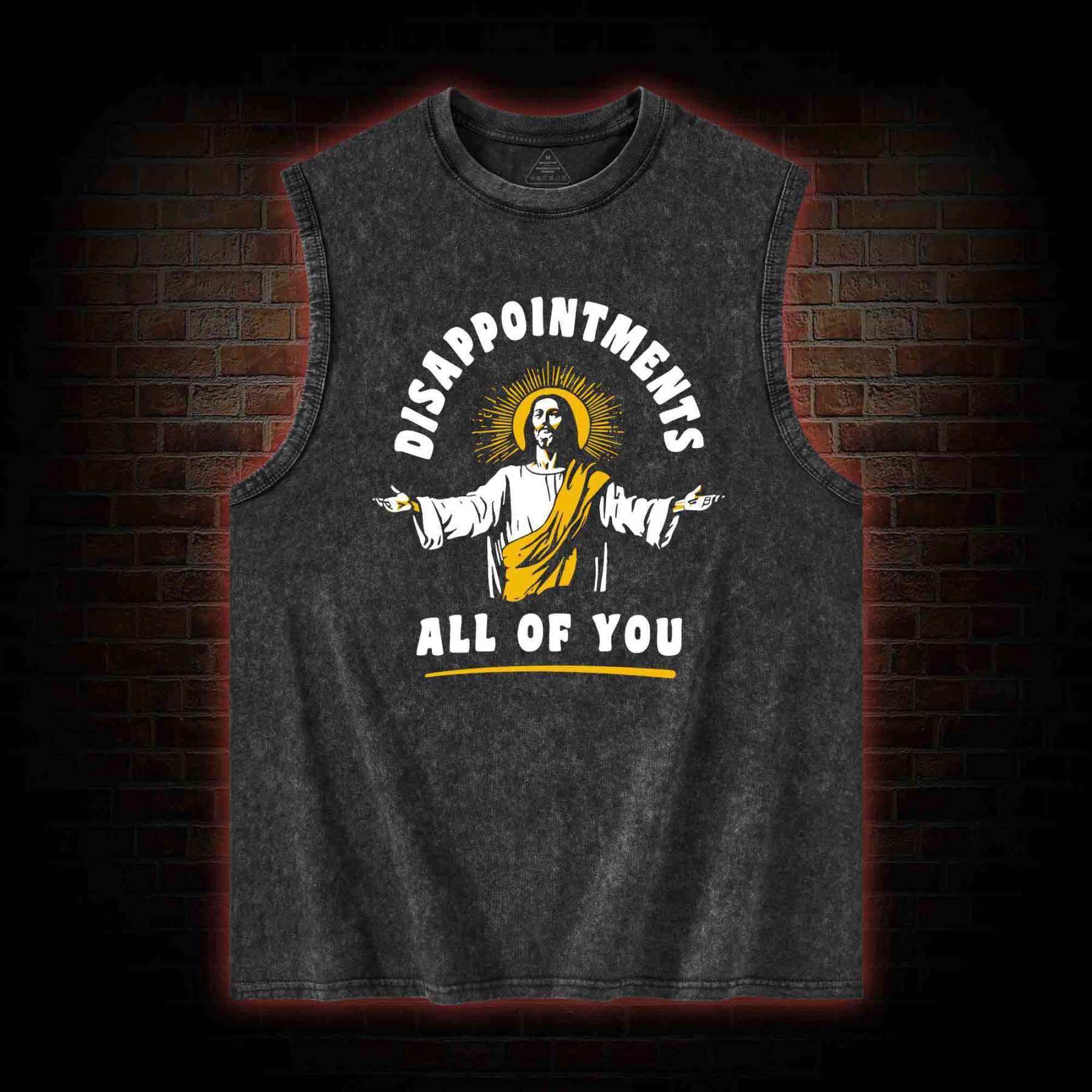 Disappointments All Of You Washed Tank Top