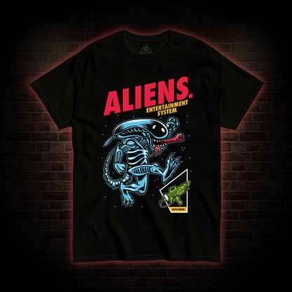 Aliens Entertainment System T-shirt