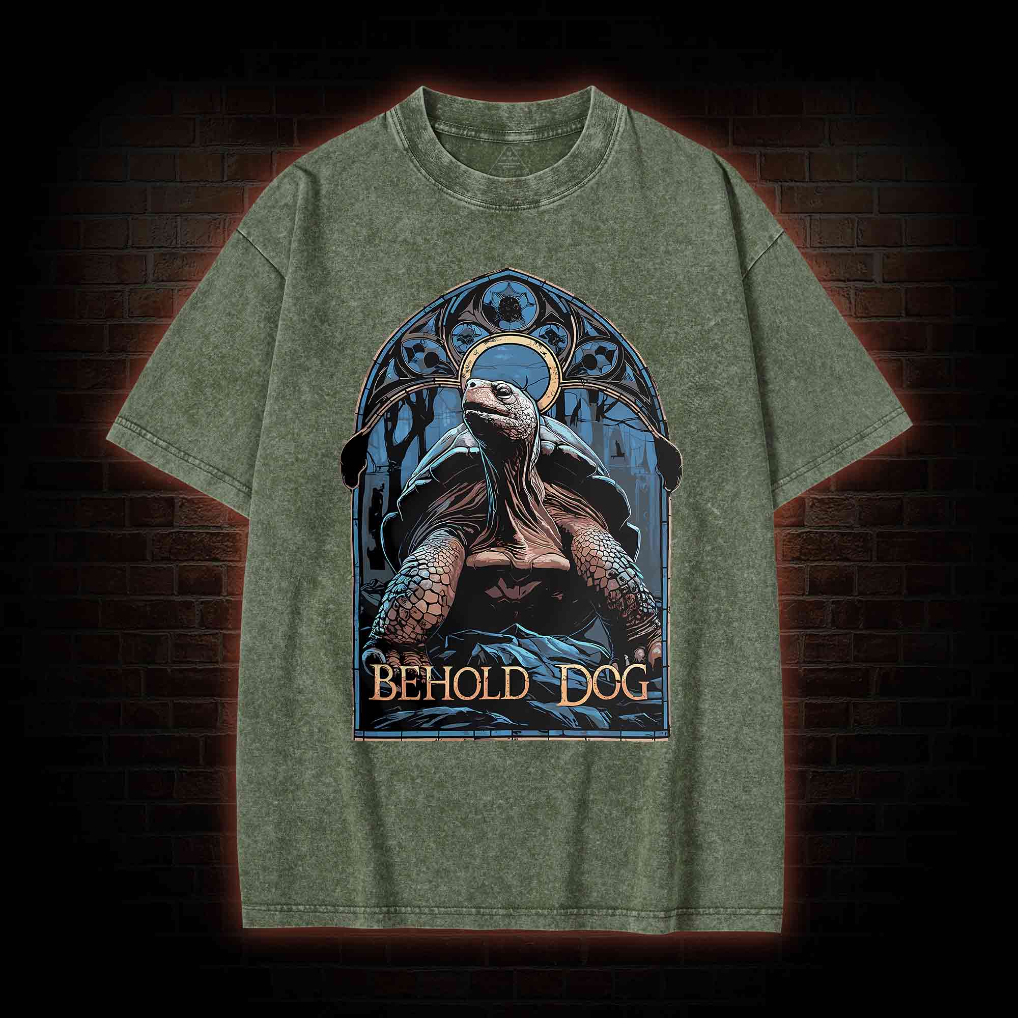 Behold Dog Washed T-shirt