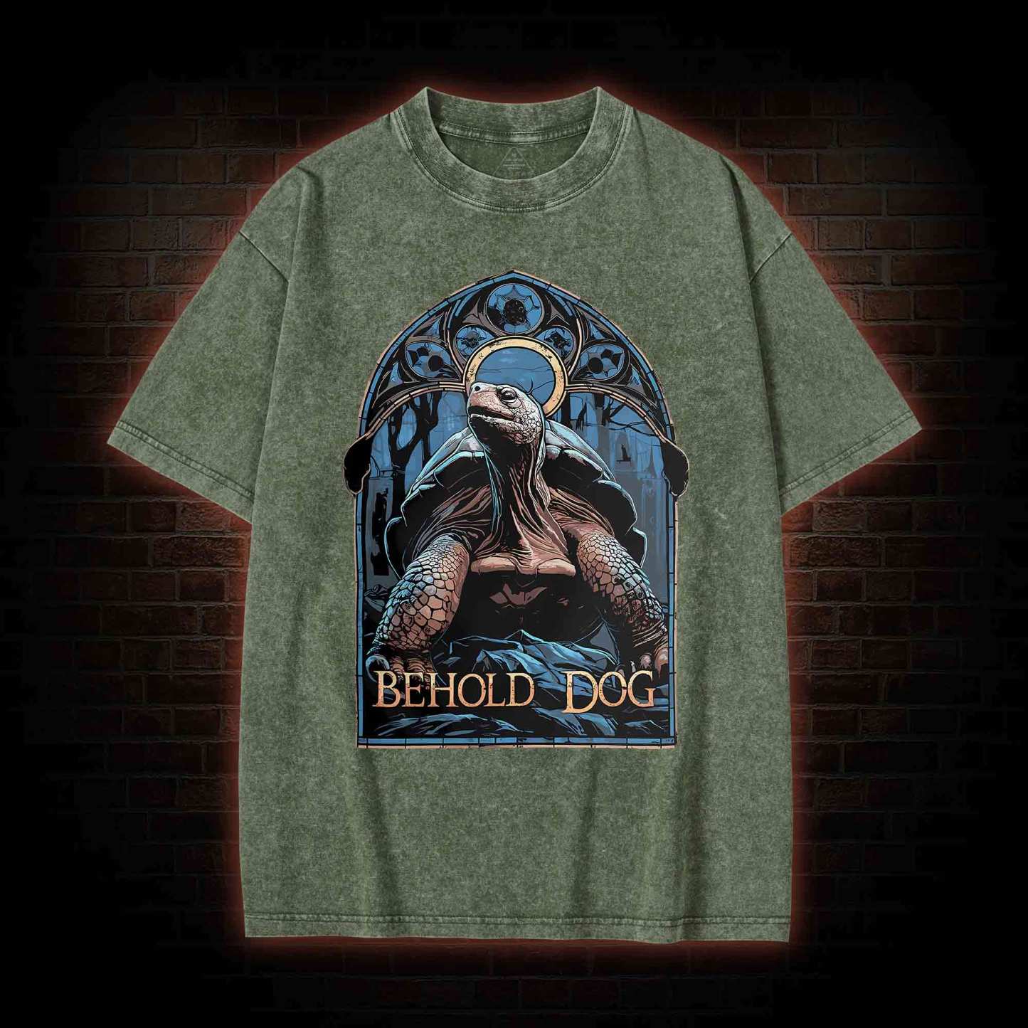 Behold Dog Washed T-shirt