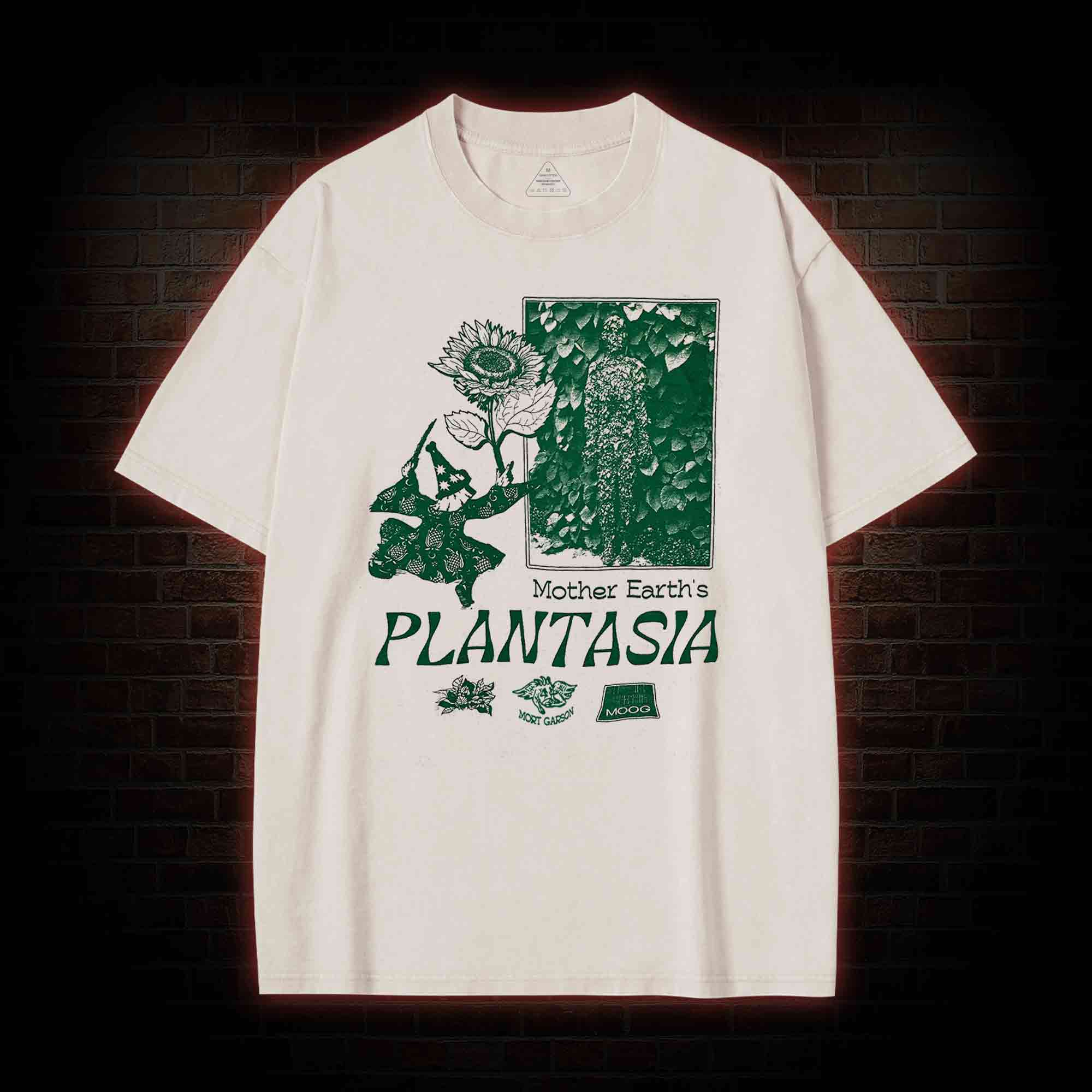 Earth's Plantasia Washed T-shirt