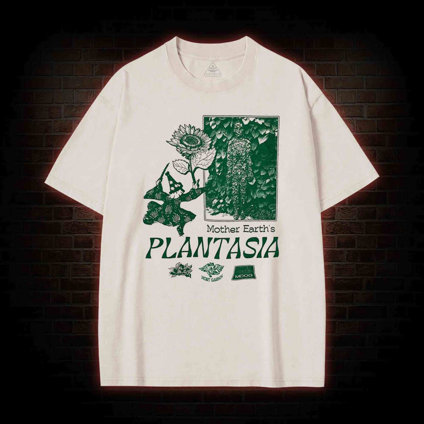 Earth's Plantasia Washed T-shirt