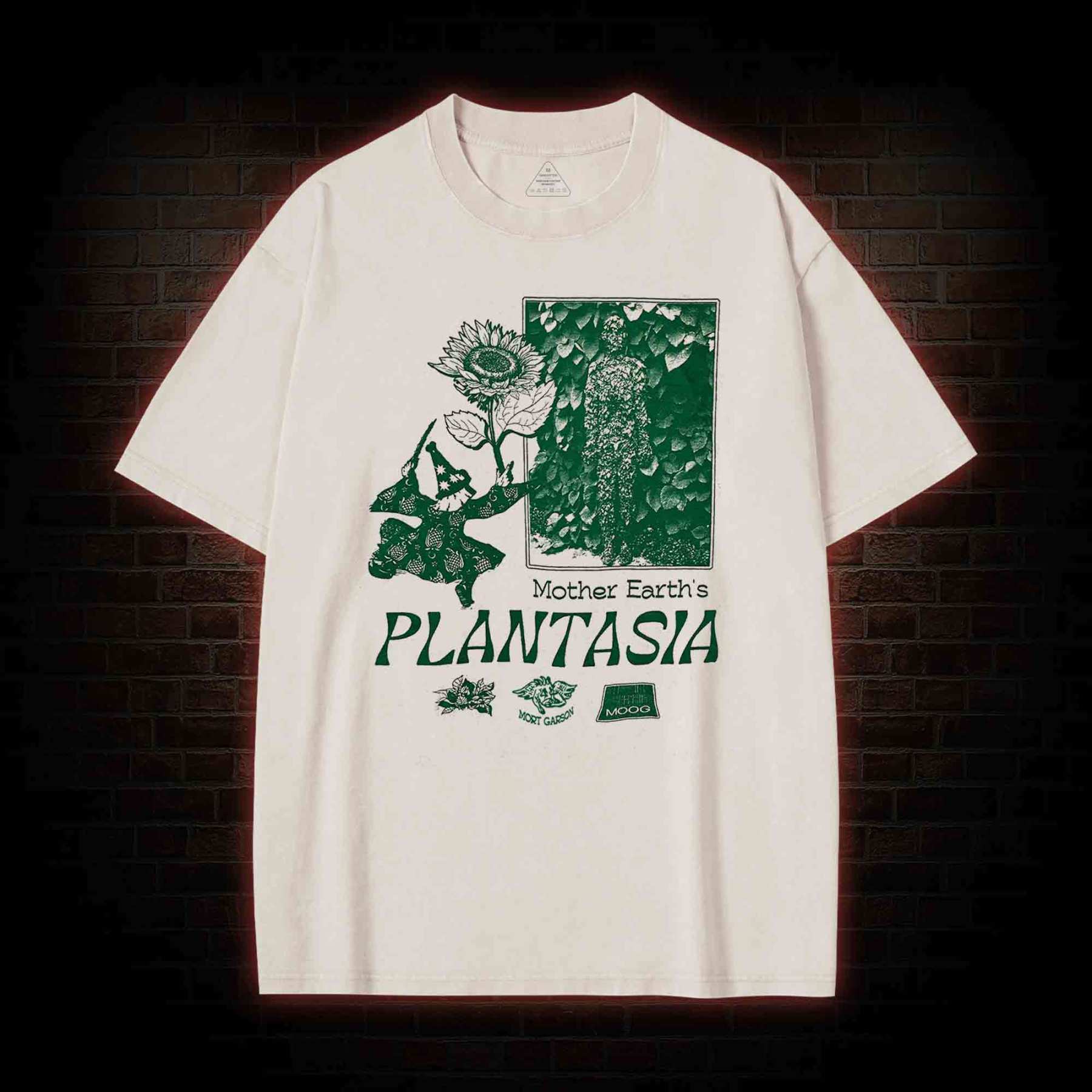 Earth's Plantasia Washed T-shirt