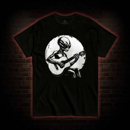 Vintage Funny Alien T-Shirt 