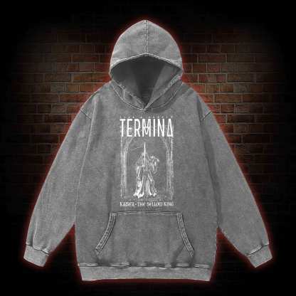 Termina Kaiser The Yellow King Washed Hoodie