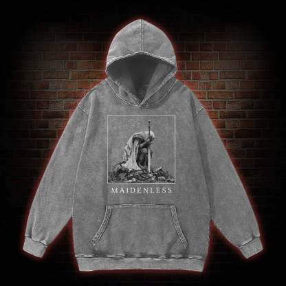 Maidenless Washed Hoodie