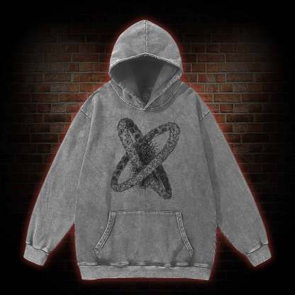 Biblically Accurate Angel Washed Hoodie