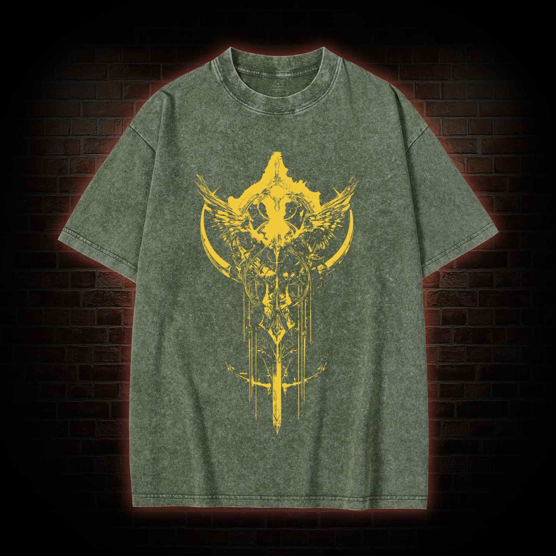 The Fallen Leaves Tell A Story Washed T-shirt