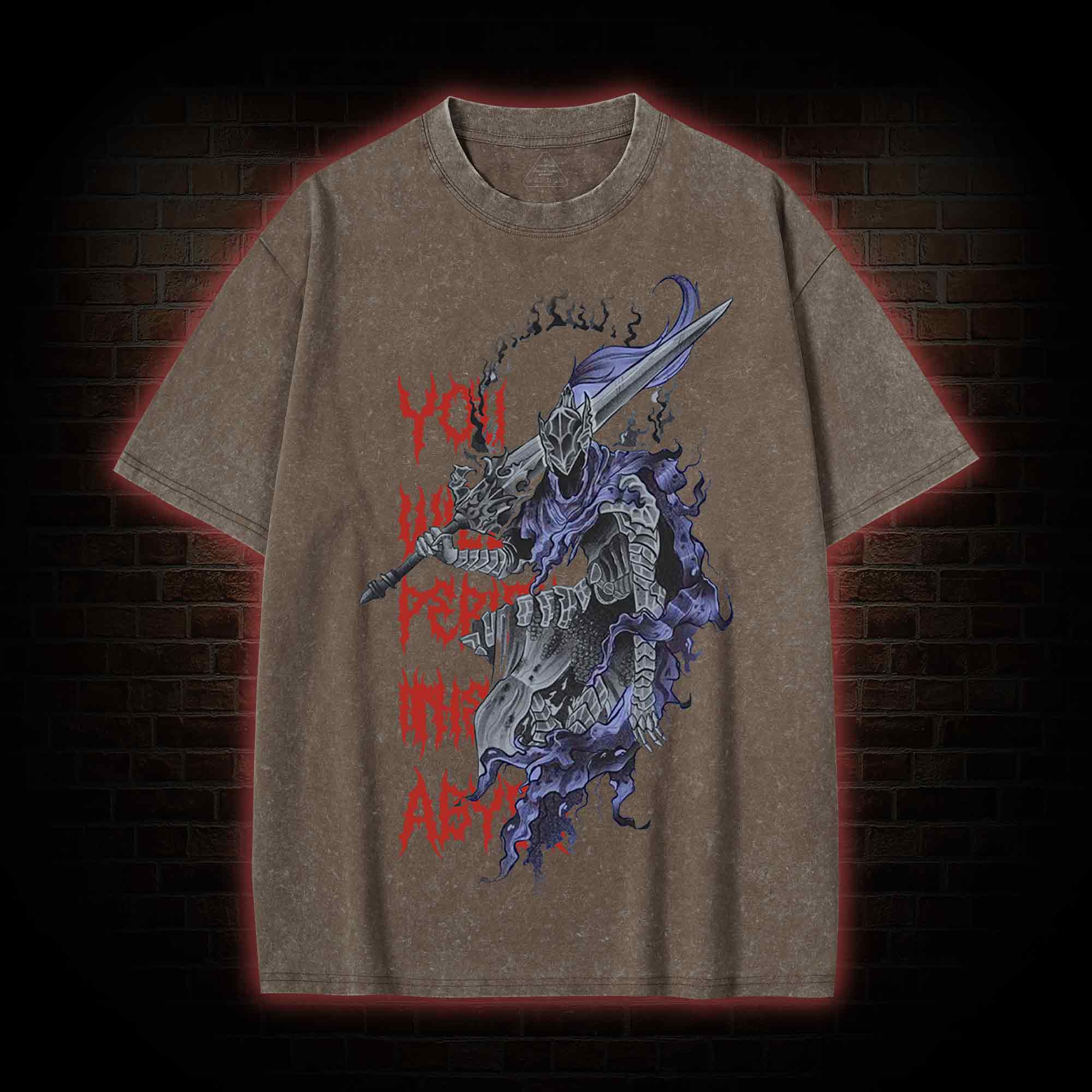 Artorias The Abysswalker Washed T-shirt
