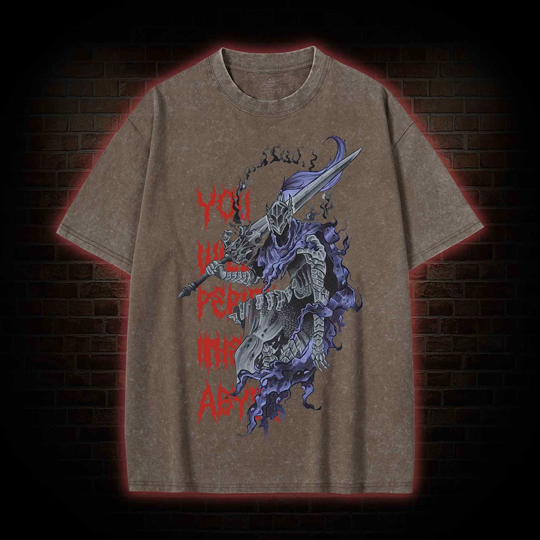 Artorias The Abysswalker Washed T-shirt