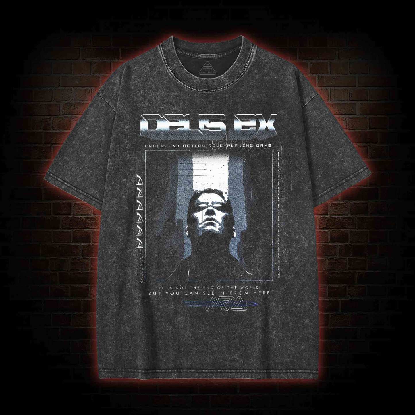 Havel the Rock Washed T-shirt-nerdywave