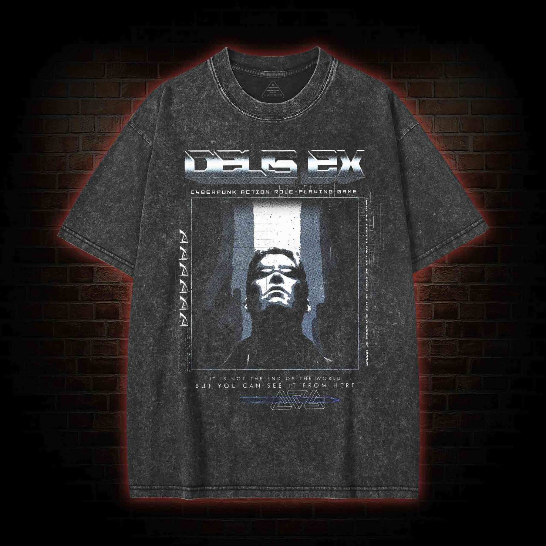 Havel the Rock Washed T-shirt-nerdywave