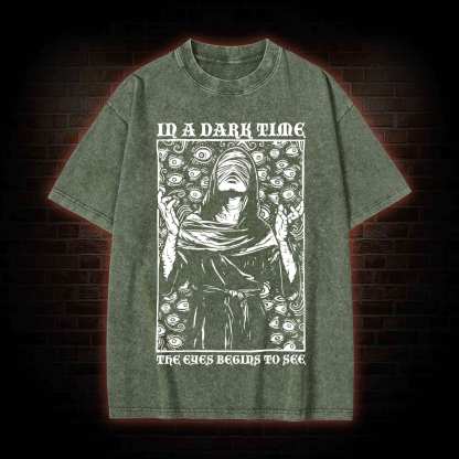 The Eye Begins To See Washed T-shirt