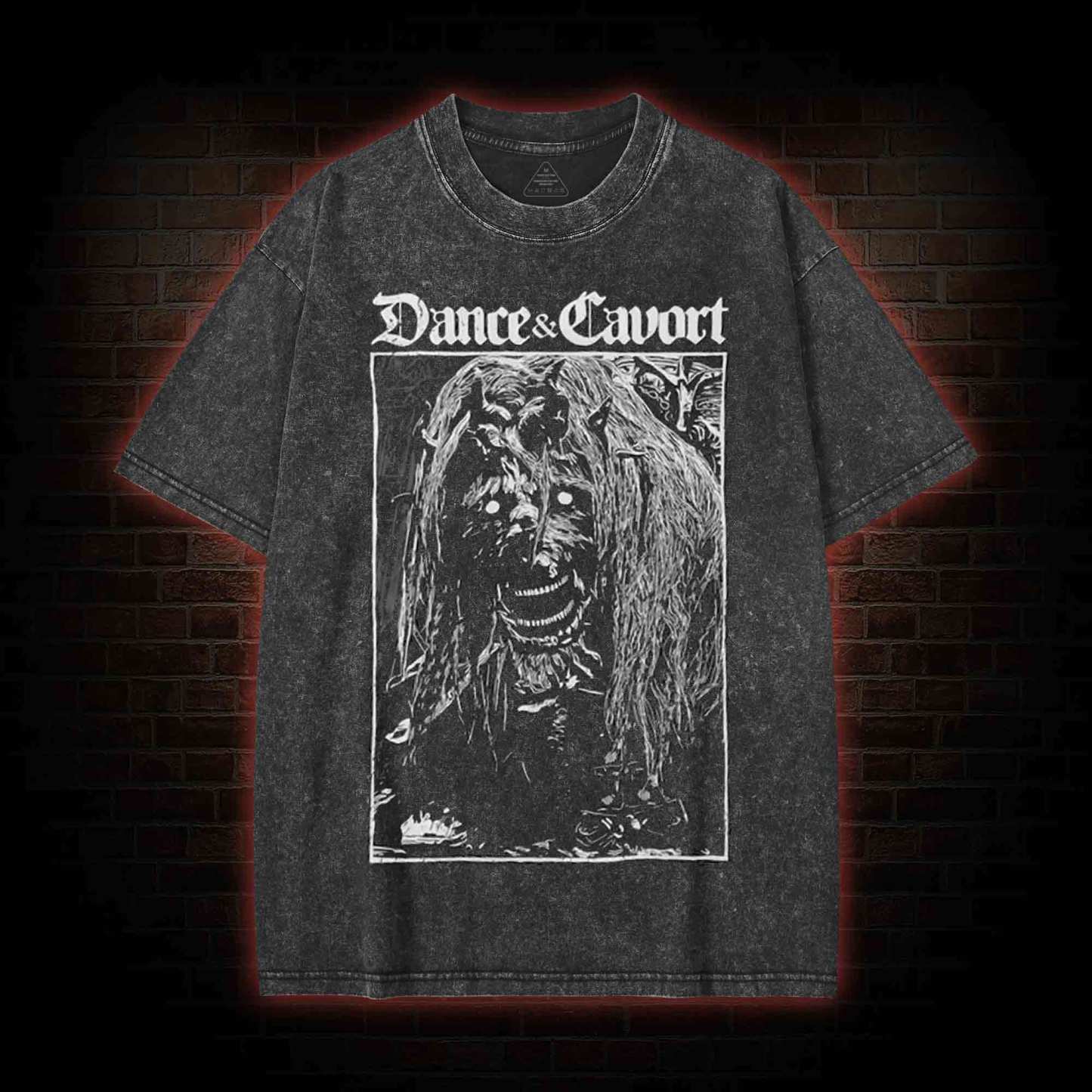 Heed My Words Struggler Washed T-shirt with Dark Style