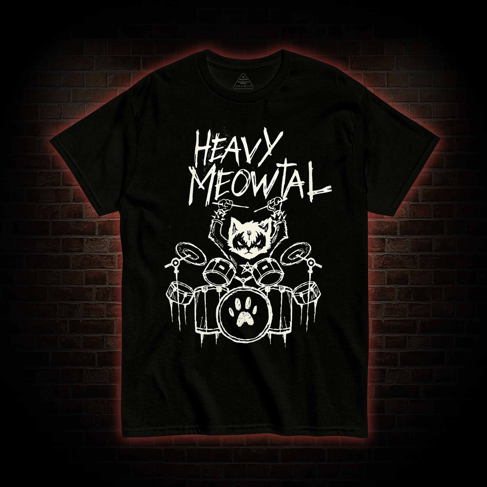 Heavy Meowtal T-Shirt 
